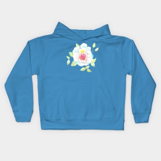 Favorite Rose Watercolor Kids Hoodie